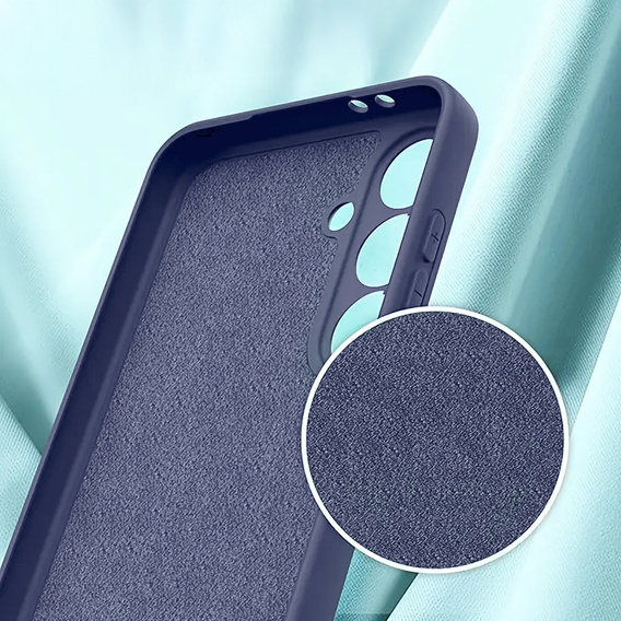 Pouzdro pro Samsung Galaxy A56 5G, Silicone Lite, námořnicky modré