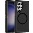Pouzdro s rámečkem pro Samsung Galaxy S23 Ultra, pro MagSafe, černé