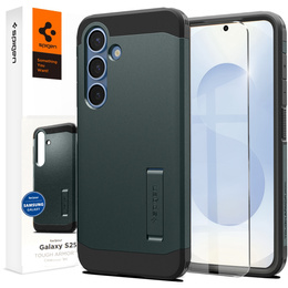 Pouzdro Spigen Tough Armor Mag Abyss Green pro Samsung Galaxy S25