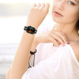 Diamantový náramek pro Xiaomi Smart Band 8 Pro, černý