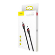 Baseus kabel Cafule PD USB-C – USB-C 60 W, 1,0 m pro zařízení s portem USB-C