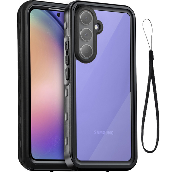 Vodotěsné pouzdro IP68 pro Samsung Galaxy A54 5G, černé