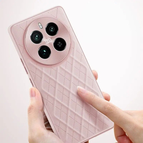 Pouzdro pro Realme 12 Pro 5G / 12 Pro+ 5G, Rhombus, růžové