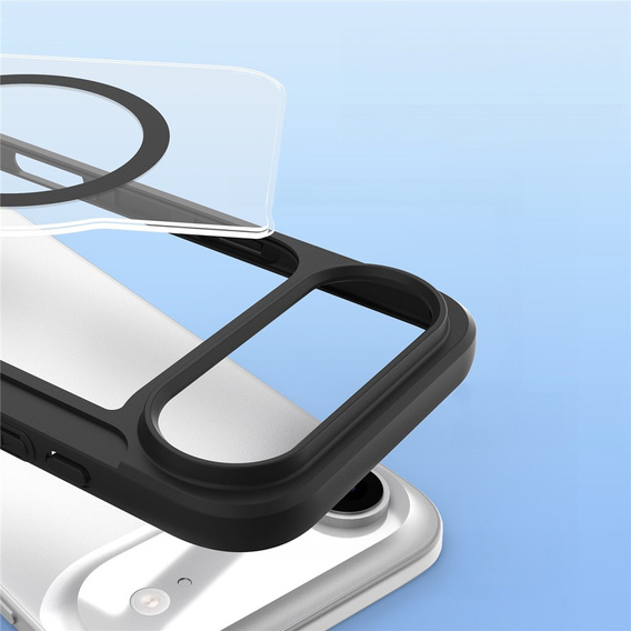 Dux Ducis pouzdro pro iPhone Air, Skin X Pro, s klopou, pro MagSafe, černé