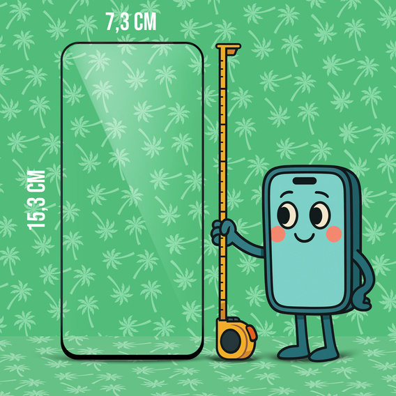 Tvrzené sklo 5D Full Glue Smart Palm pro Samsung Galaxy A54 5G