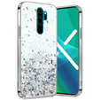 Pouzdro pro Xiaomi Redmi Note 8 Pro, Glittery, průhledné