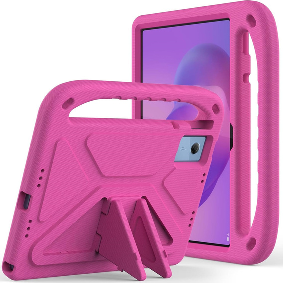 Dětské pouzdro pro Lenovo Tab M11, dětské pouzdro s rukojetí, černé