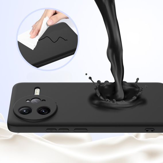 Pouzdro pro Xiaomi Poco F7 Ultra, Silicone MagSafe, černé