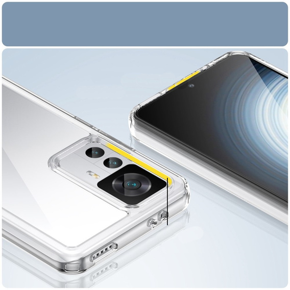 Pouzdro pro Xiaomi 12T Pro 5G, Fusion Hybrid, průhledné