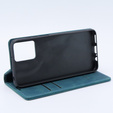 Pouzdro pro Motorola Moto G13/ G23 4G, ERBORD Vintage peněženka s klopou, modré