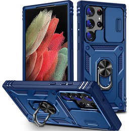 Pouzdro pro Samsung Galaxy S23 Ultra, CamShield Slide, modré