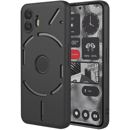 Pouzdro pro Nothing Phone 2, Silicone Lite, černé