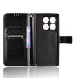Klopové pouzdro pro Xiaomi 14T Pro, Crazy Horse Wallet, černé