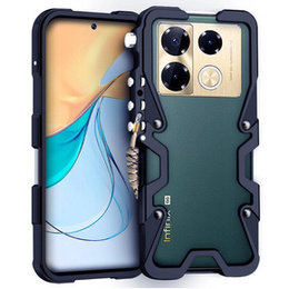 Pouzdro pro Infinix Note 40 Pro, Aluminium Alloy Bumper, černé