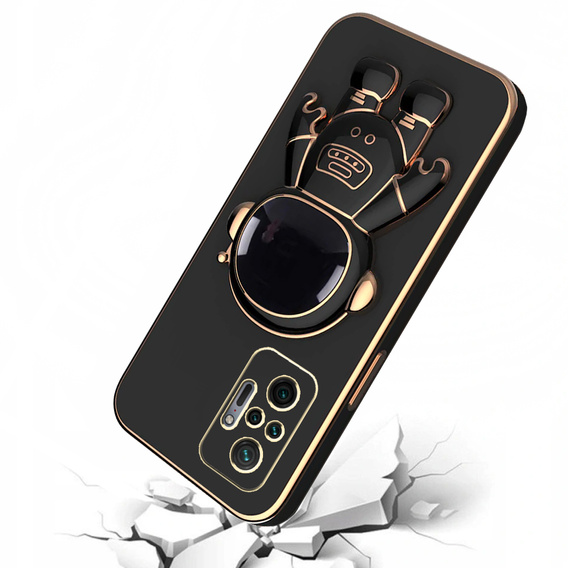 Pouzdro pro Xiaomi Redmi Note 10 Pro, Astronaut, černé