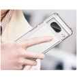 Pouzdro pro Google Pixel 8, Fusion Hybrid, s ochranou fotoaparátu, průhledné