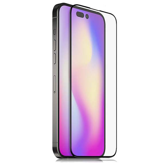 3D tvrzené sklo pro iPhone 14 Pro Max, černé