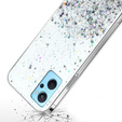 Pouzdro pro Realme 9i / Oppo A96, Glittery, stříbrné