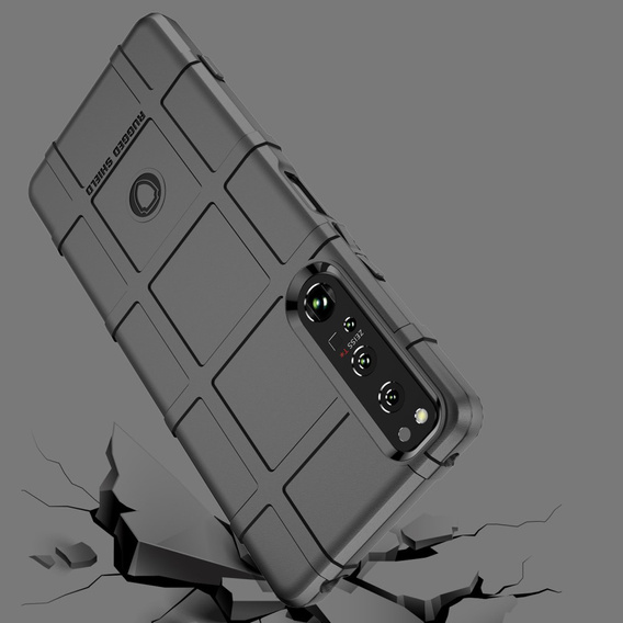 Pouzdro pro Sony Xperia 1 IV, Rugged Shield, černé