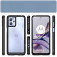 Pouzdro pro Motorola Moto G13 / G23, Fusion Hybrid, transparentní / černé