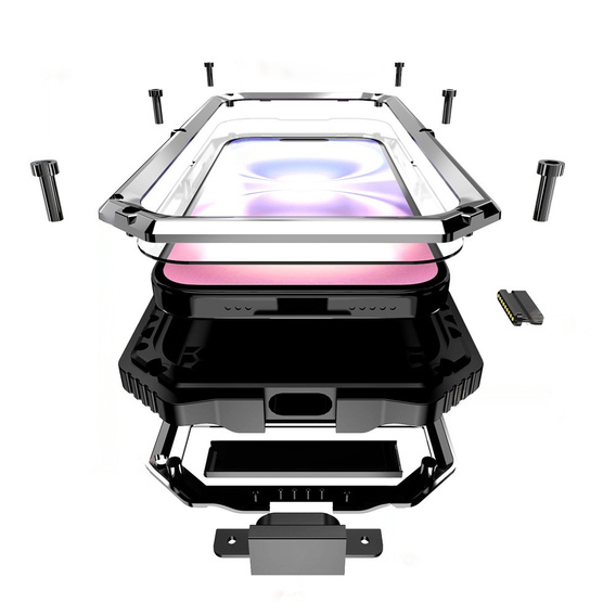 Pouzdro s podstavcem R-JUST pro iPhone 17