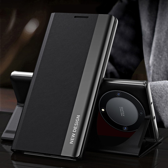Klopové pouzdro pro Honor Magic 5 Lite, Side Magnetic, černé