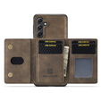 Pouzdro pro Samsung Galaxy A56 5G, DG.MING 2in1, káva