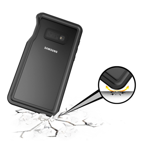 Vodotěsné pouzdro IP68 pro Samsung Galaxy S10e, černé