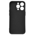 Pouzdro pro iPhone 15 Pro, Silicone Lite, černé