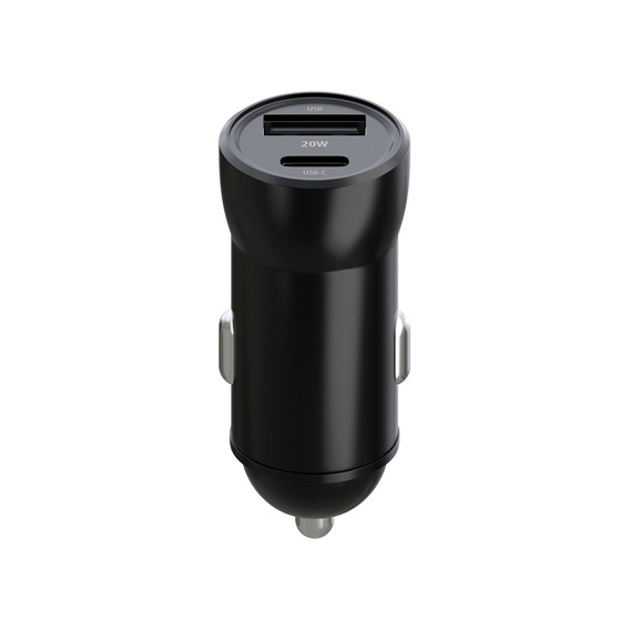 Maxlife PD/QC 20W automobilová nabíječka s kabelem USB-C – USB-C 60W pro smartphony, tablety, navigace a další zařízení s USB/USB-C