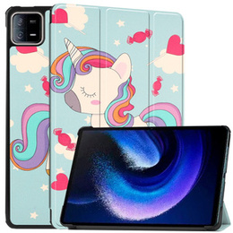 Pouzdro pro Xiaomi Pad 6 / 6 Pro, Smartcase, unicorn