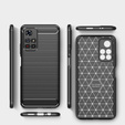 Pouzdro pro Xiaomi Poco M4 Pro 5G / Redmi Note 11S 5G, Carbon, černé