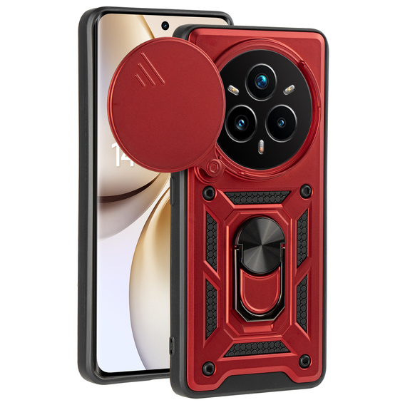 Pouzdro pro Realme 14 Pro 5G, CamShield Slide, červené