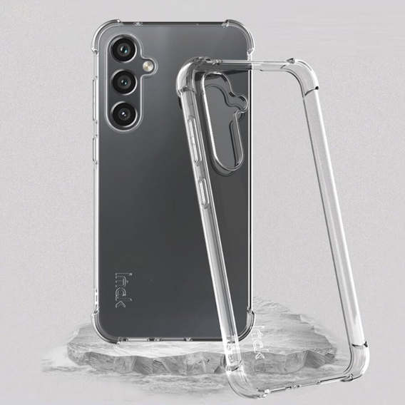 IMAK pouzdro pro Samsung Galaxy S23 FE, Dropproof, průhledné