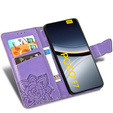 Klopové pouzdro pro Xiaomi Poco F7, Butterfly, fialové
