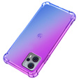 Pouzdro pro Motorola Moto G23 / G13 4G, Gradient Dropproof, Fialová / modrá