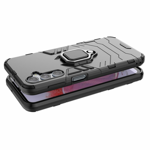 Pouzdro pro Samsung Galaxy M34, Kickstand Ring, černé