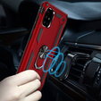 Pancéřové pouzdro pro Samsung Galaxy A51, Nox Case Ring, červené