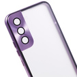 Pouzdro pro Samsung Galaxy S21, Magnetic Dual Glass, fialové