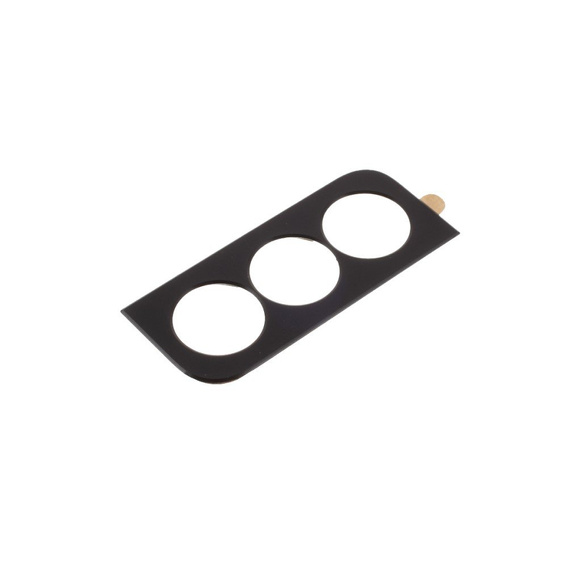 Kovový kryt fotoaparátu pro Samsung Galaxy S21+ Plus, modré