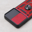 Pouzdro pro Motorola Moto G84 5G, CamShield Slide, červené