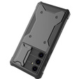 Pouzdro pro Samsung Galaxy A55, ERBORD Rugged Case, černé (dva rámečky)