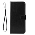 Klopové pouzdro pro OnePlus Nord 5, Crazy Horse Wallet, černé