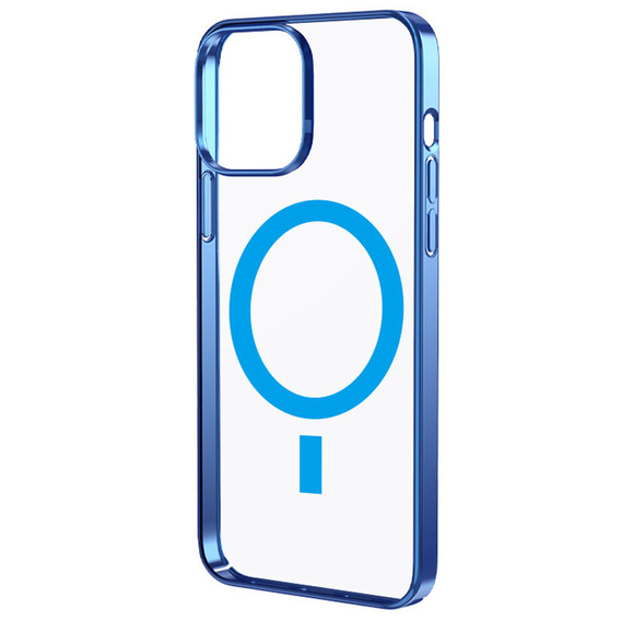 Pouzdro pro iPhone 13, ERBORD Hybrid MagSafe Case, modré