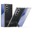 Pouzdro Dux Ducis Stex se stojánkem a tvrzeným sklem pro Samsung Galaxy Z Fold7 5G