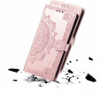 Klopové pouzdro pro Realme C61, Mandala, růžové rose gold