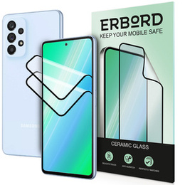 2x keramické hybridní sklo ERBORD pro Samsung Galaxy A72 4G/5G