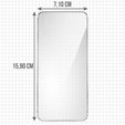 2x tvrzené sklo pro Xiaomi Redmi Note 12 4G/5G / POCO X5 5G, ERBORD 9H Hard Glass na displeji