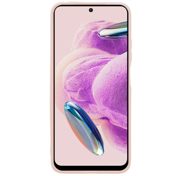 Pouzdro pro Xiaomi Redmi Note 12S, Silicone Lite, růžové
