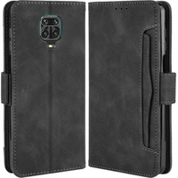 Klopové pouzdro pro Xiaomi Redmi Note 9S/9 Pro/9 Pro Max, Card Slot, černé